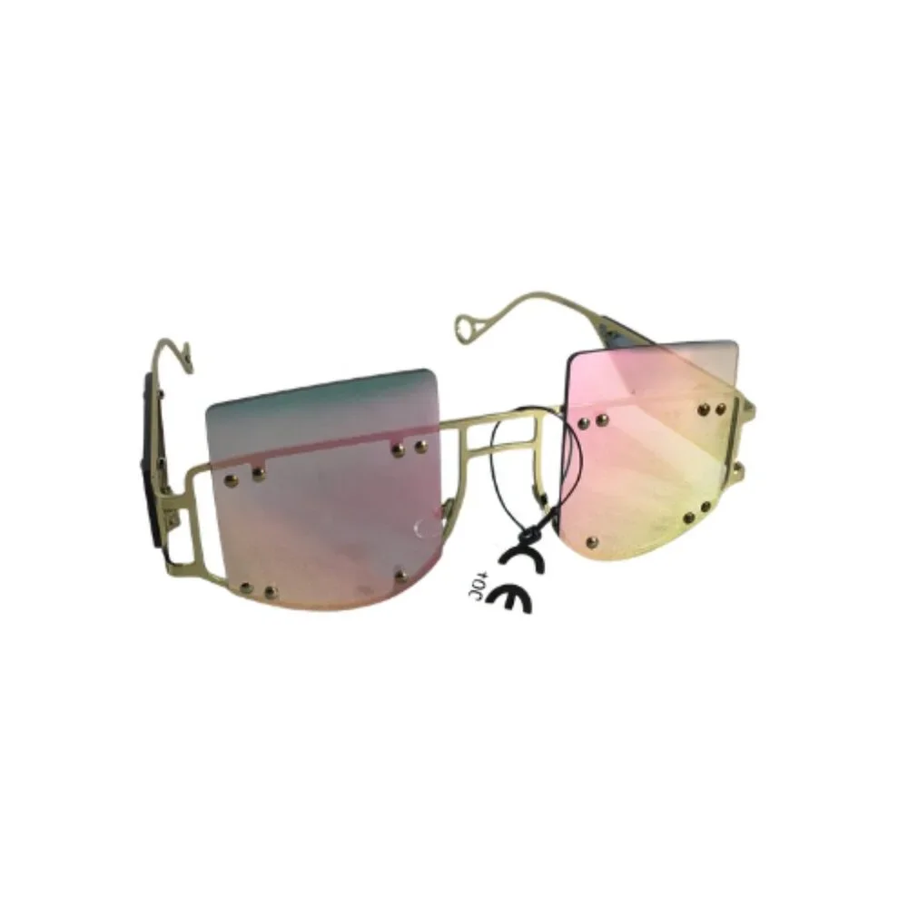 Urban Exposed Frame Lens Sunglasses